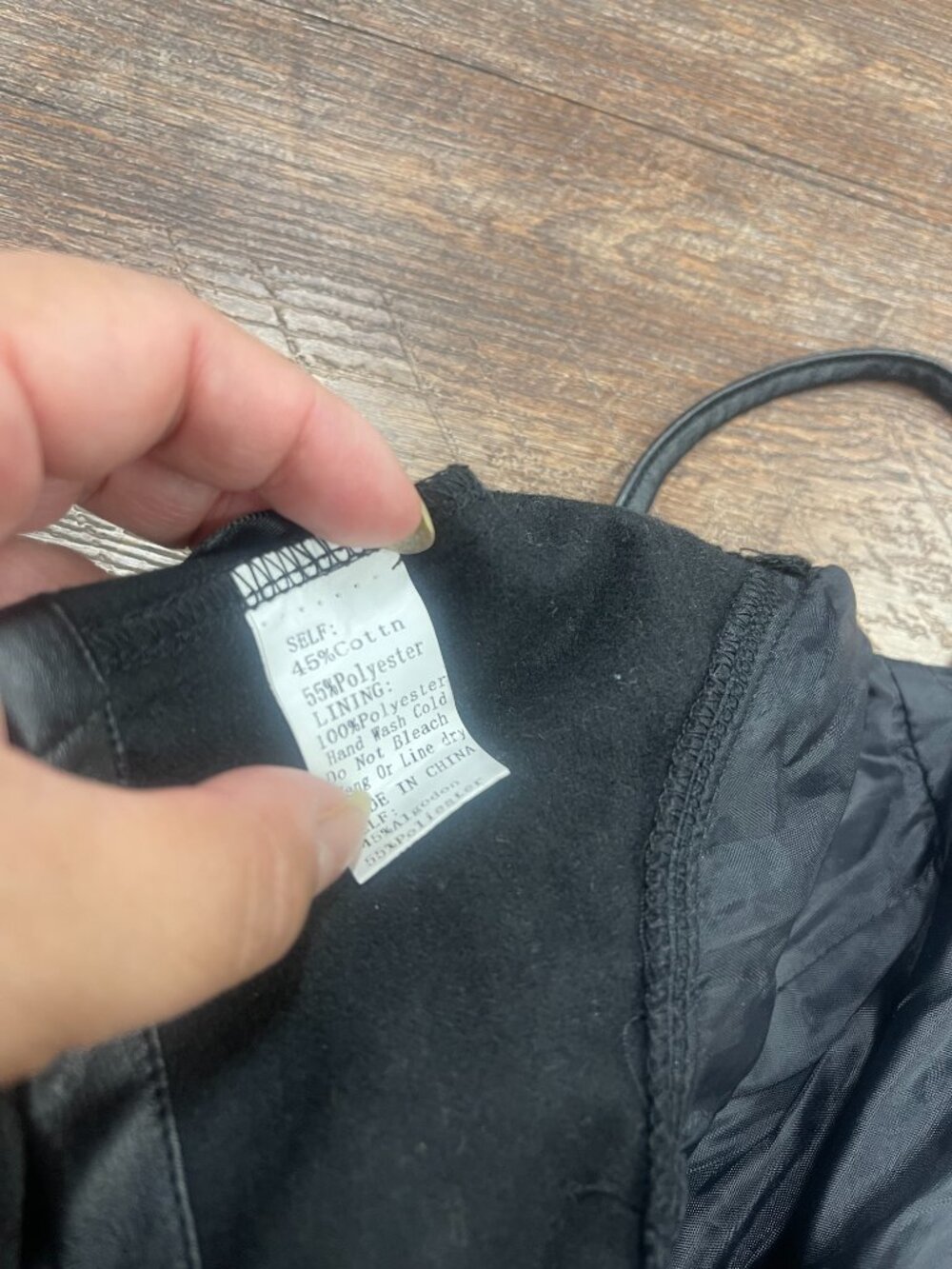 TRAC NWT Black Faux Leather-Look Bustier Crop Top Medium - Picture 6 of 8